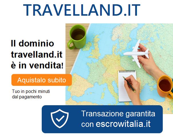 Dominio travelland.it per agenzie viaggi e progetti turistici